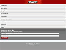 Tablet Screenshot of m.snapper.com